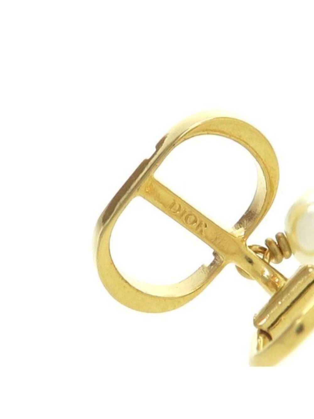 Dior Petit CD Clip Earrings - Picture 7 of 9